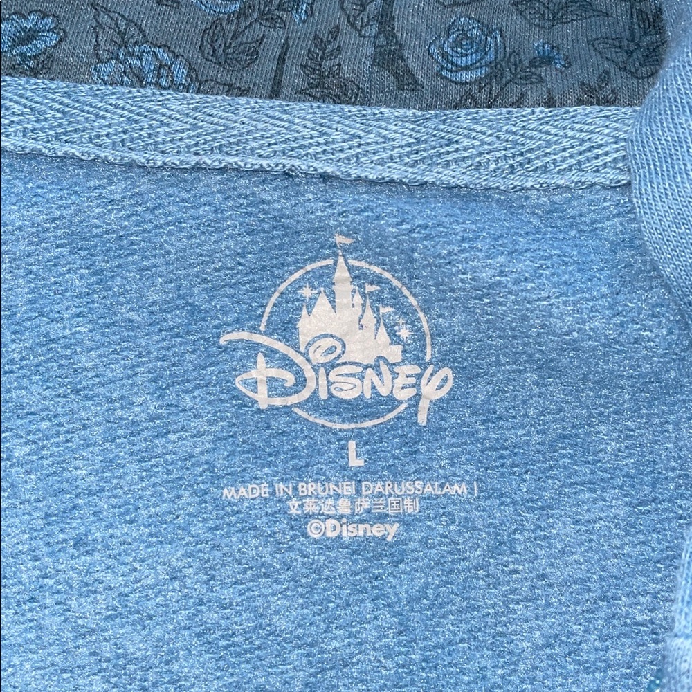 DisneyParks Mademoiselle Minnie Mouse Zip Up Hoodie WDW Epcot France Size L - Picture 3 of 10